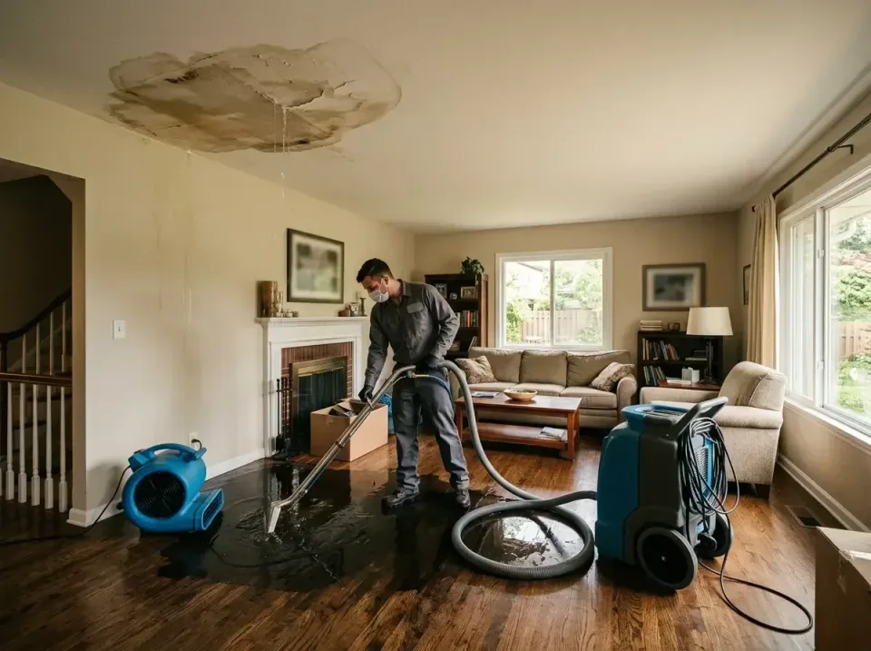 attic-pipe-burst-ceiling-drip-008 — frequently asked questions, Water Damage Restoration & Carpet Care in Medford, WI